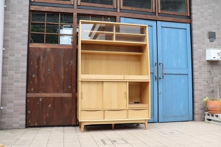 unico/ウニコ SIGNE(シグネ)キャビネット W1190 オーク材 ナチュラル