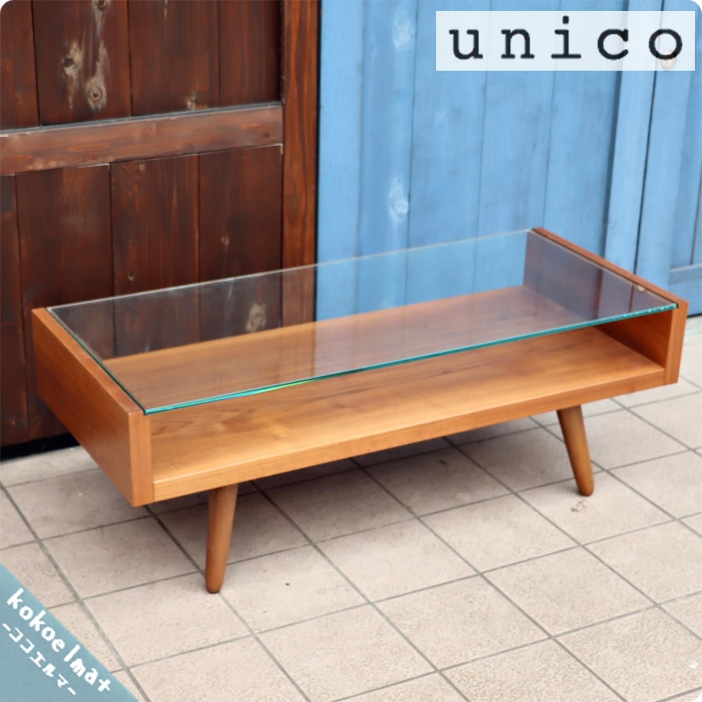 unico(ウニコ)の北欧テイストのリビングテーブルECCO(エッコ)です