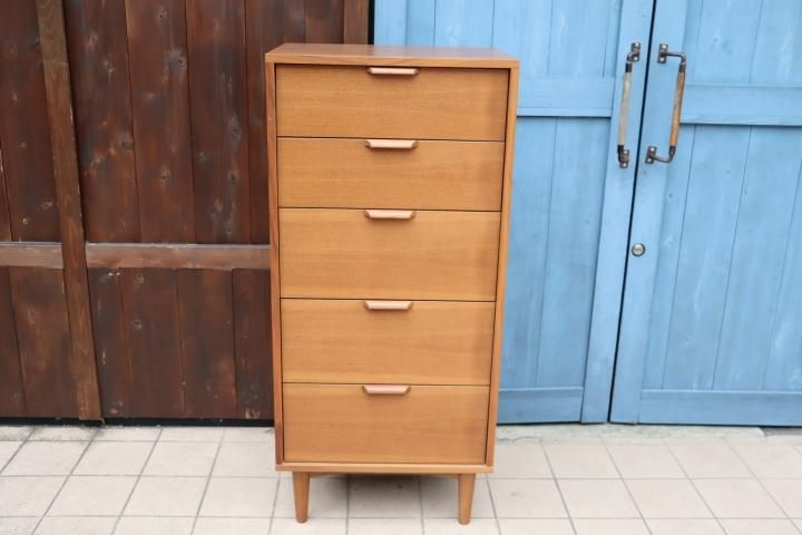 unico(ウニコ)のHOLM(ホルム)シリーズ 5段トールチェストです