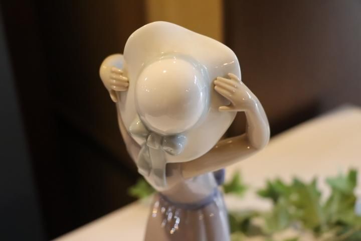 LLADRO 6756 「たくさん摘めたよ」 スペイン製 フィギュリン リヤドロ