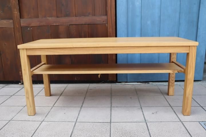 売約済み】【廃盤品・希少】 無印良品 無印 MUJI 無垢材ベンチ 板座