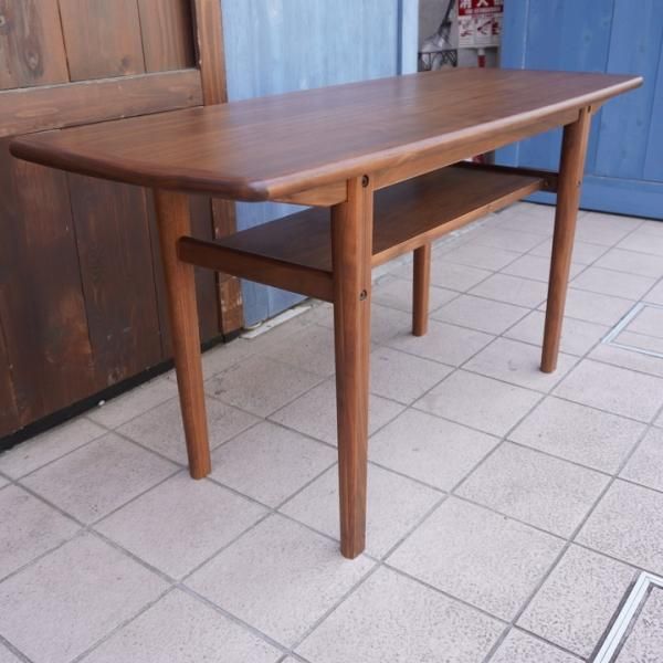 廃盤 unico NORDシリーズ ウォルナット ローテーブル