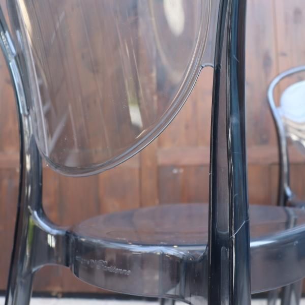 Calligaris』カリガリス イタリア製 透明クリアーチェア ポストモダン