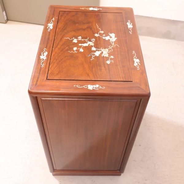 アンティーク 古雑貨 螺鈿小引き出し チェスト 天然木