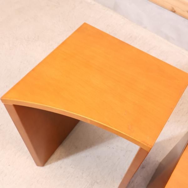 ARFLEX アルフレックス ベッドサイドテーブル チェリー材 ARFLEX