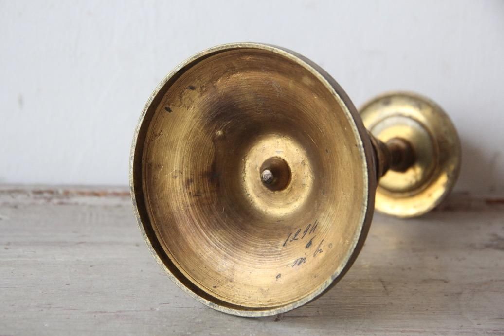 真鍮のキャンドルスタンド/燭台D - L'atelier Brocante / ラトリエ