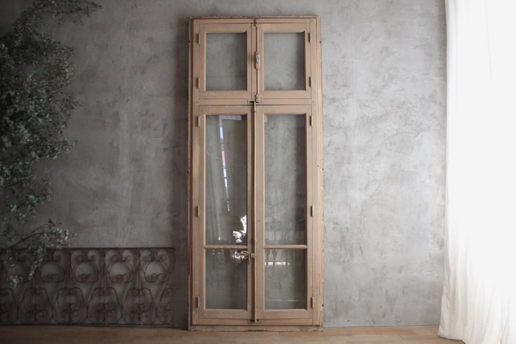 フランスアンティーク グレモン錠付き窓（大） - L'atelier Brocante