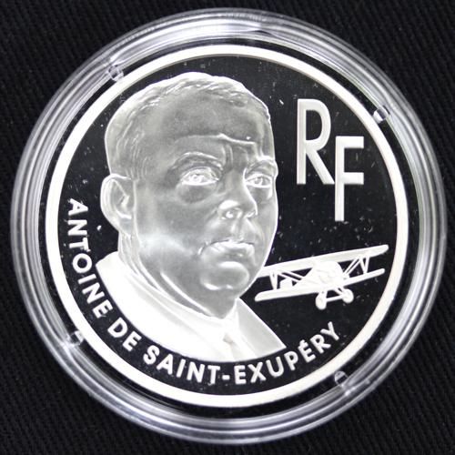星の王子様 リトル・プリンス 10フラン 記念硬貨 銀貨 2000年 2000年