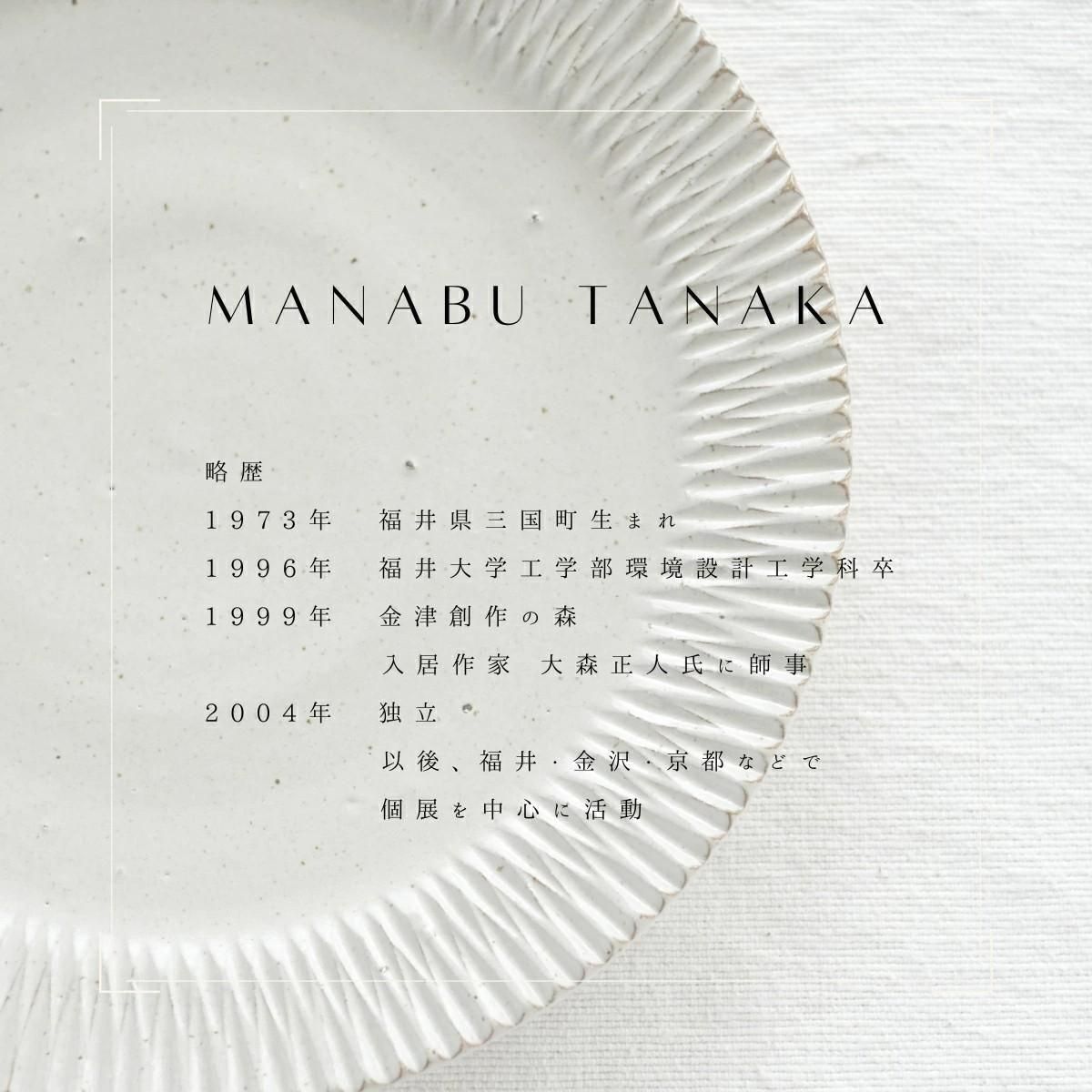 タナカマナブ 陶器 ピッチャー 水差し ジャグ カラフェ 400cc しのぎ