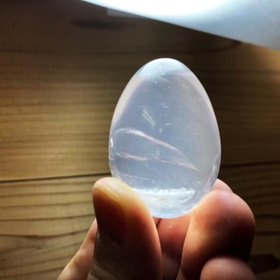 高品質☆ジラソル エッグ ミルキークォーツ 水晶 天然石 クリスタル