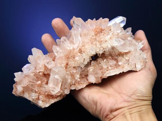 マニカラン/パールヴァティー産ヒマラヤ水晶クラスター - ヒマラヤ水晶