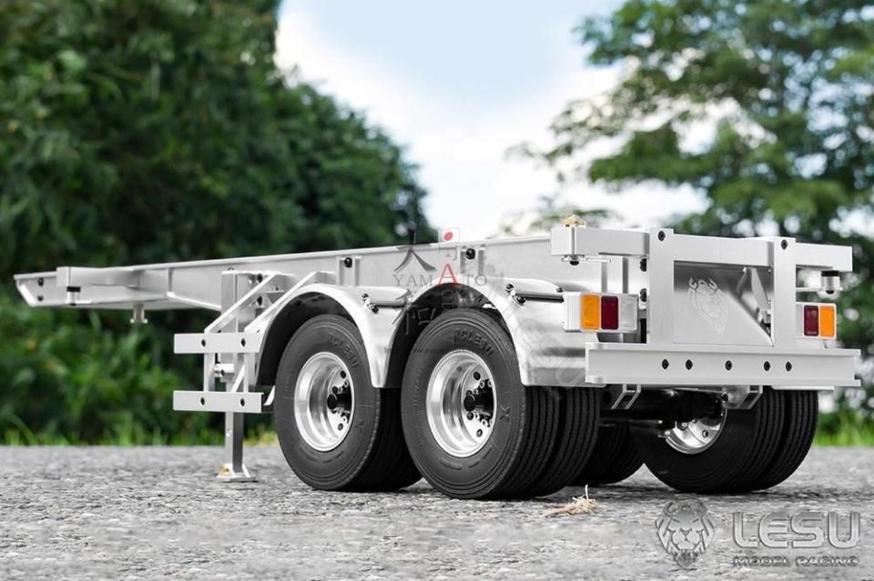 タミヤ1/14 20ftコンテナ積載用セミトレーラー