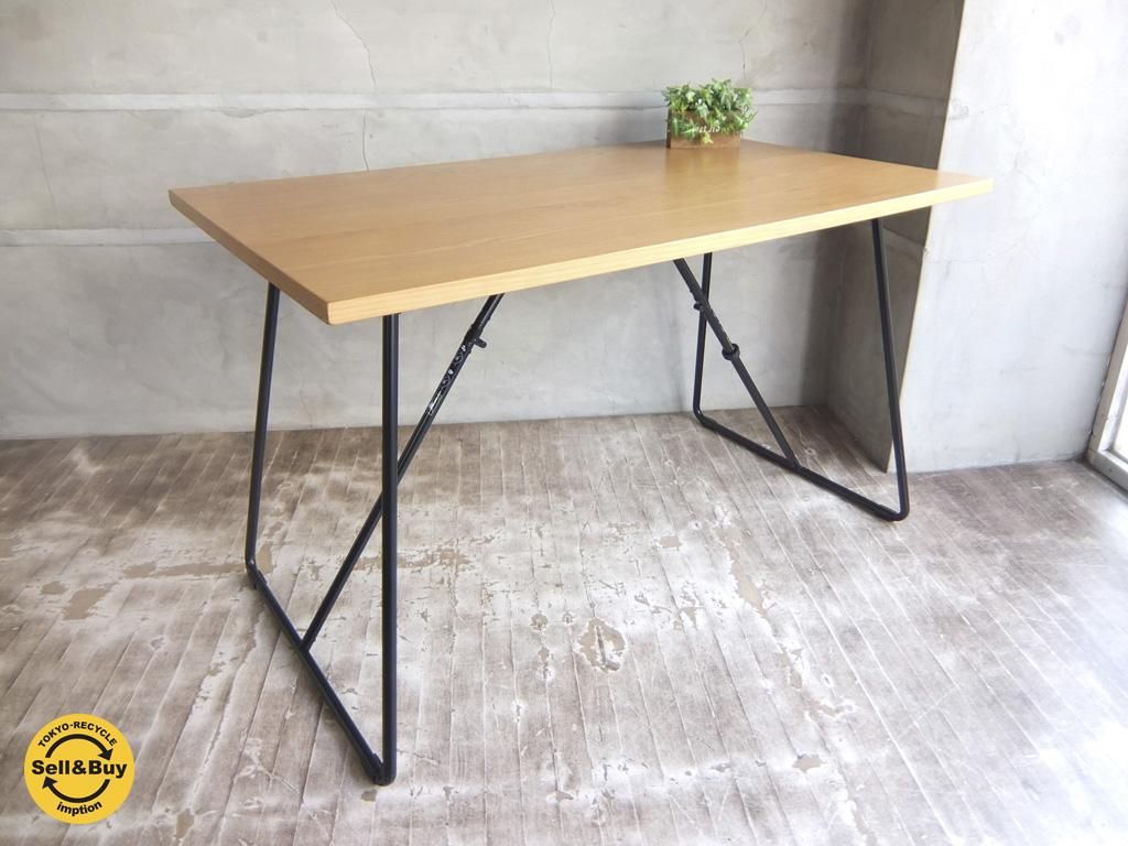 無印良品 木製折りたたみテーブル 幅120cm MUJI 無印良品 木製
