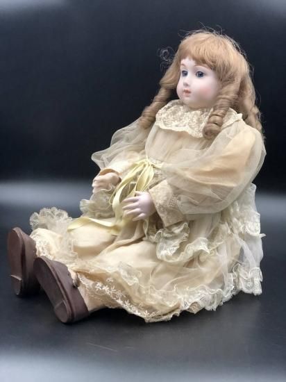 ジュモー ビスクドール☆ロングフェイスジュモー 68cm☆日本