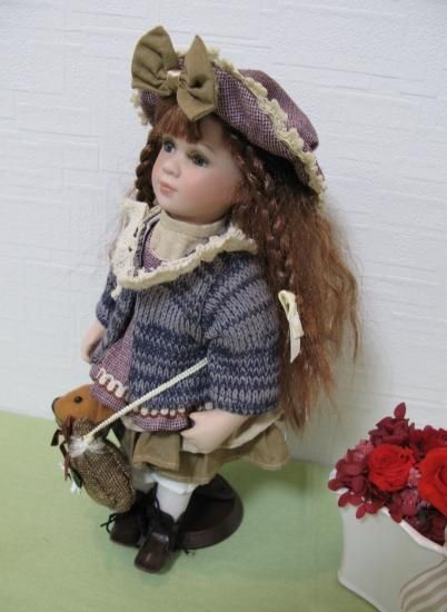 即納！ リプロ Porcelain doll ポーセリンドール ビスクドール 人形