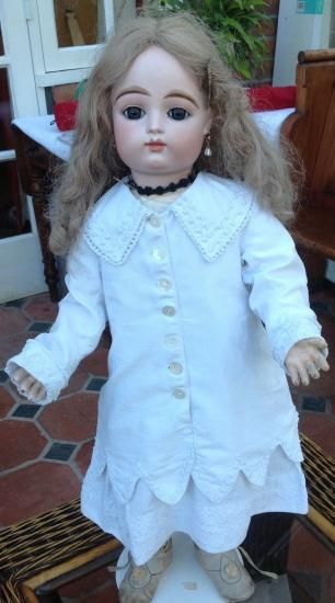 即納！ 超希少 大きなフランス人形 アンティーク ビスクドール