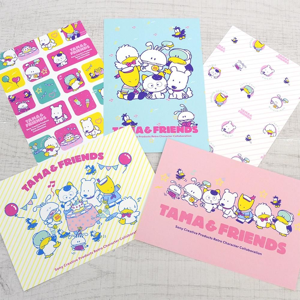 公式ショップ限定】ポストカード5枚セット（レトロ）TA - タマ