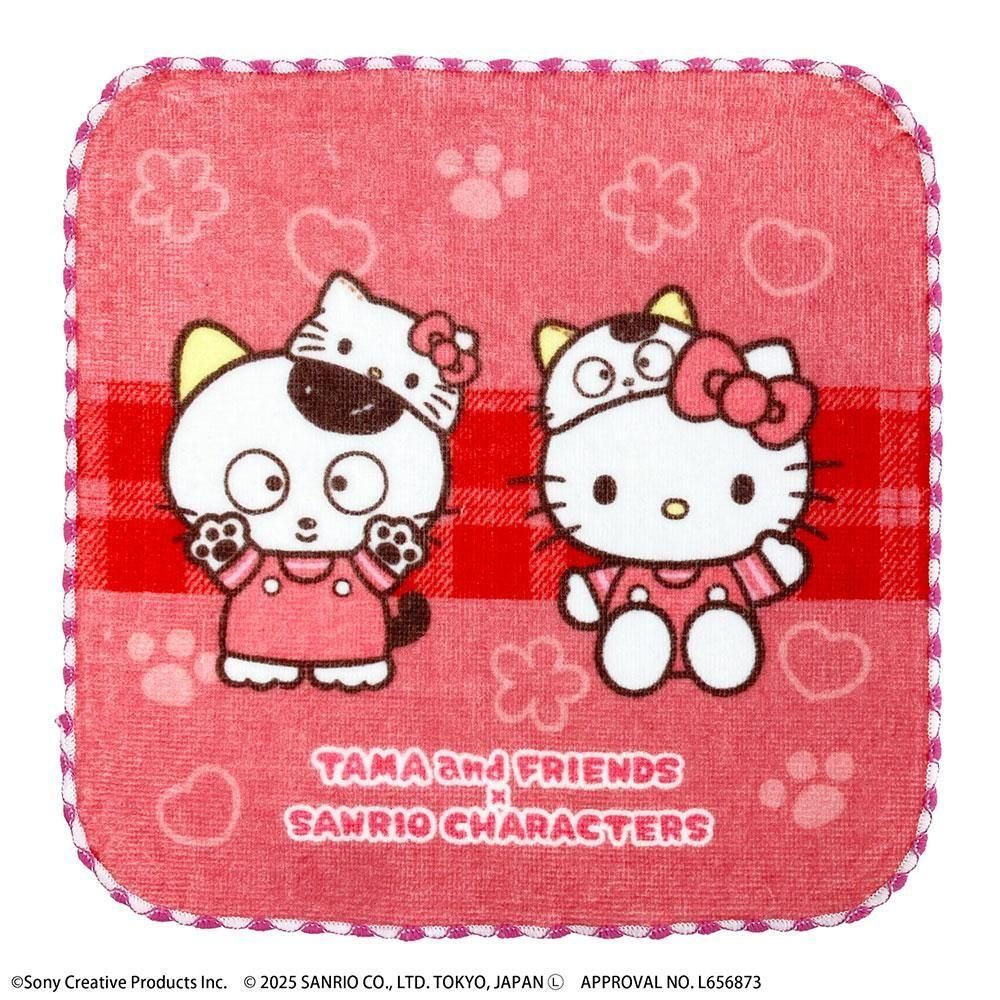 キティ ダニエル 日焼け ハワイ ハイビスカス ウクレレ タオル キティ