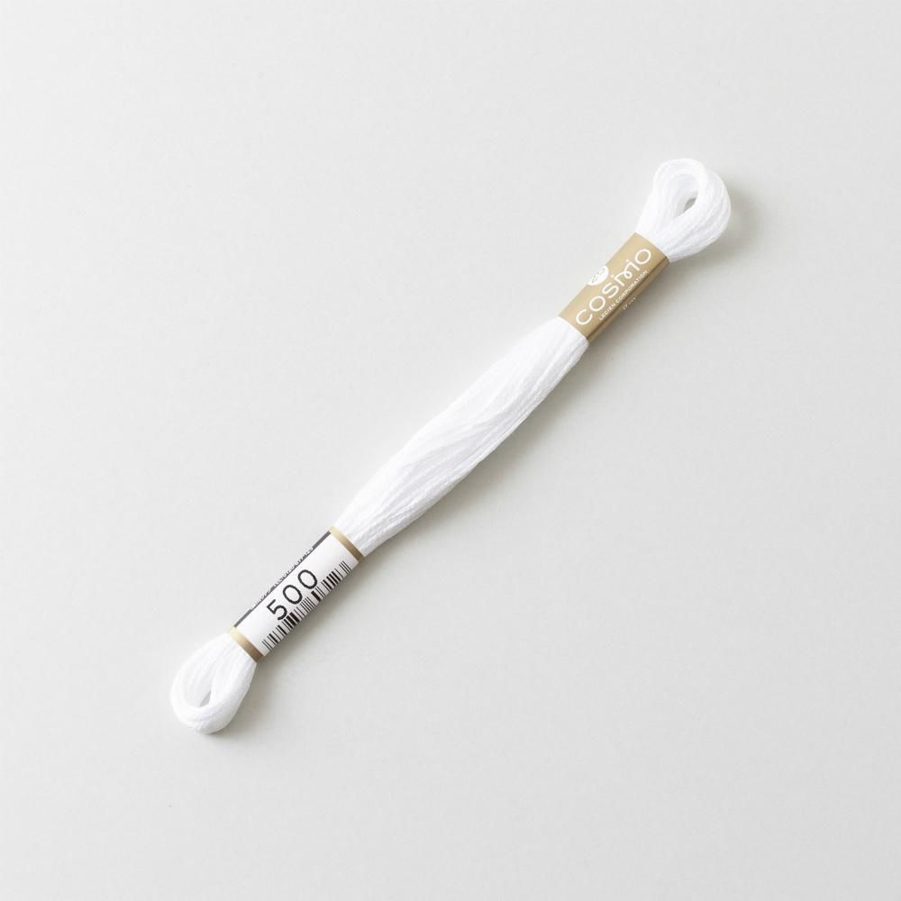 COSMO 25番刺しゅう糸 色番号500 - Brodees By Kameshima
