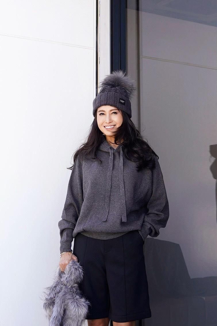 ayane アヤンラクーンボンボンニット帽通販 | セレクトショップB公式