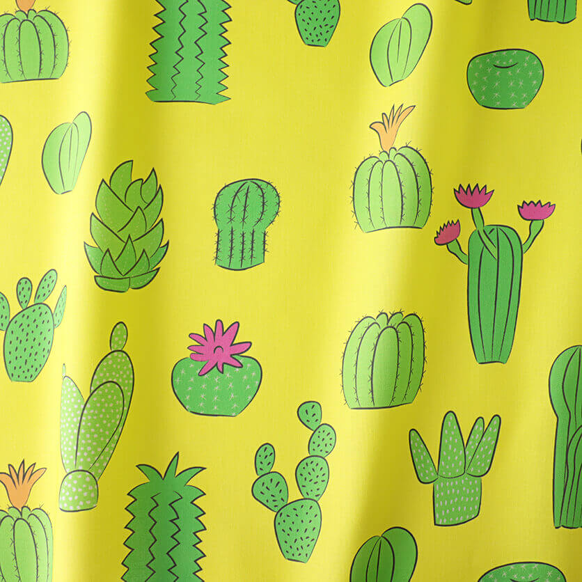 サボテンたち - 生地と型紙の通販サイト：nunocoto fabric