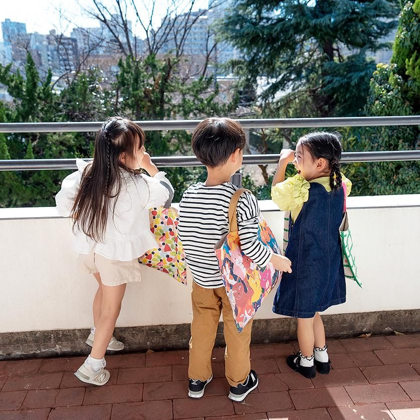 入園・入学グッズ手作りキット（6点セット）猫たちよ！／カラフル