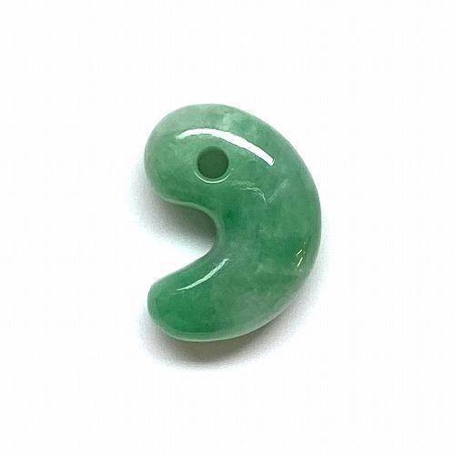 糸魚川翡翠(金山谷産) SA 勾玉 】 国産 糸魚川翡翠 ろうかん ひすい