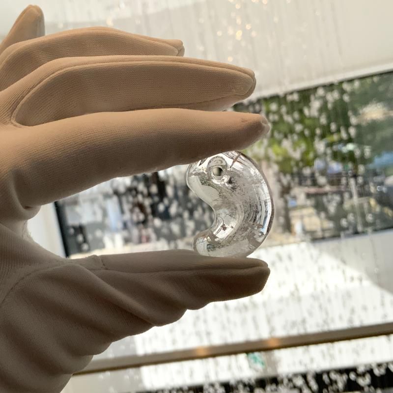 ✳激希少*勾玉 黒平向山鉱山水晶スモーキークォーツ成長過程 本物守護