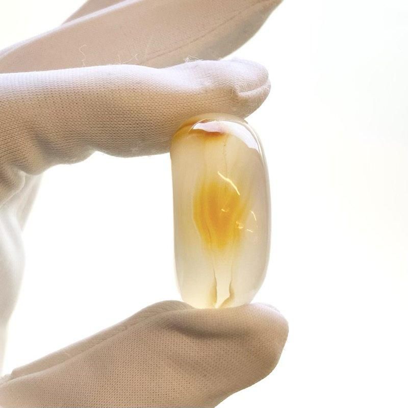 北海道枝幸産めのうSA 勾玉 巴型 】 - めのうの店川島【公式通販】創業