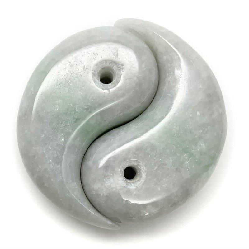 糸魚川翡翠 陰陽勾玉 巴型 】 縁結び勾玉 国産 天然石 糸魚川産翡翠