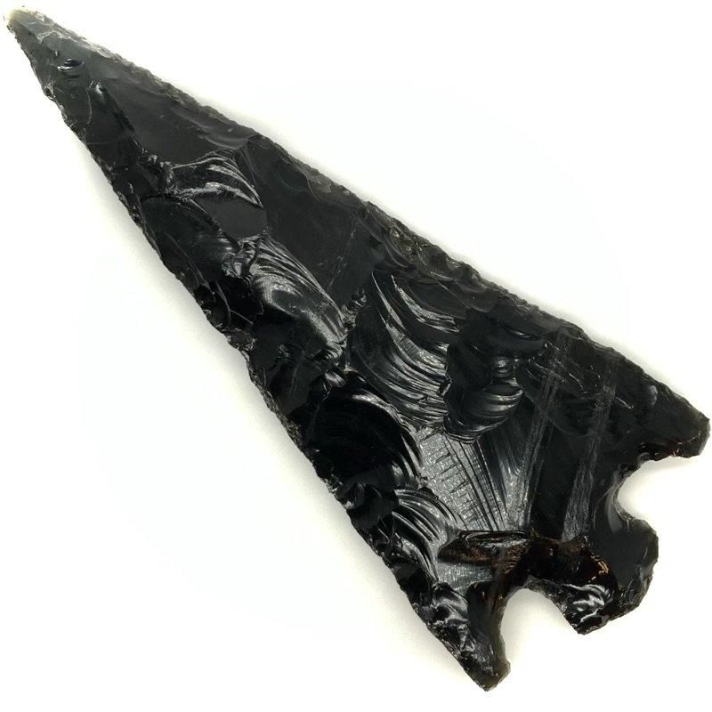 黒曜石 矢じり 】 黒曜石 オブシディアン 矢じり 天然石 貴石細工 原石