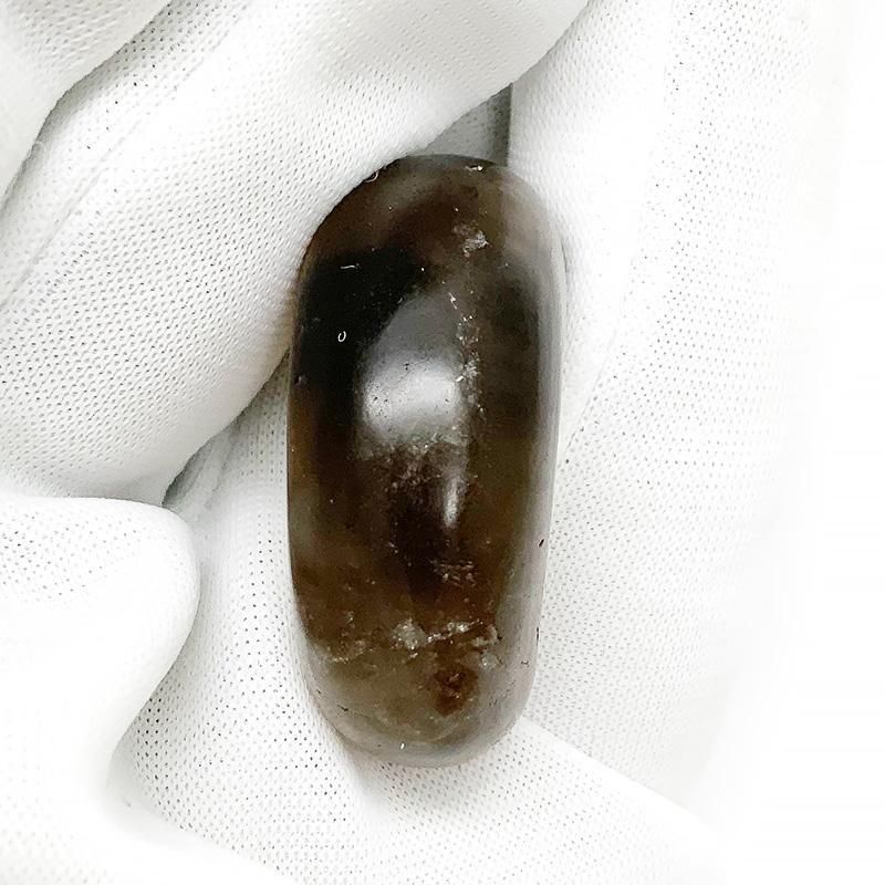 岐阜県蛭川産 黒水晶/煙水晶 勾玉 】 | めのうの店川島【公式通販
