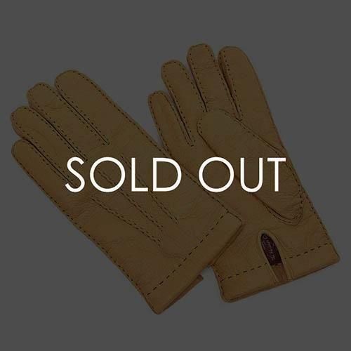 希少性高まるグローブ】デンツ 15-1042 ペッカリー×カシミヤ CORK