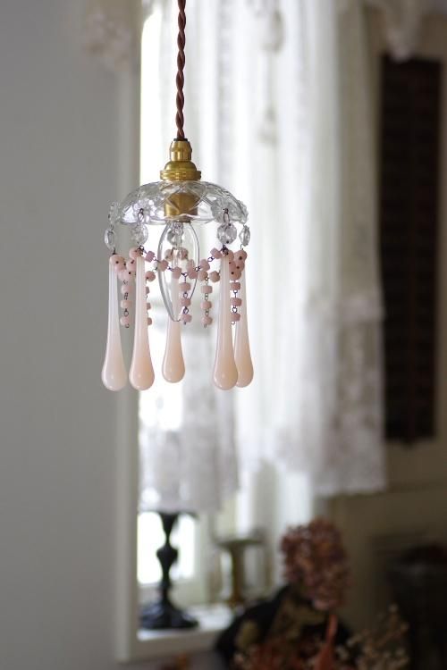 専用 ミニシャンデリア 1930年 フランス アンティーク シェード 専用