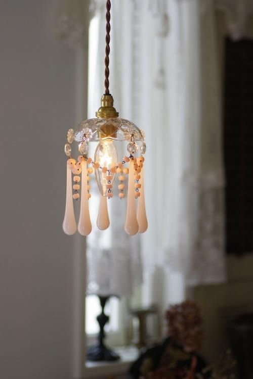 フランス アンティーク スカイブルー・ムラーノガラスの可愛いミニ