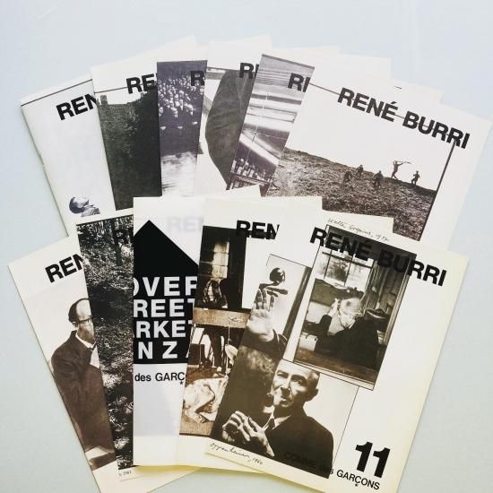 28冊セット〉COMME des GARCONS × RENE BURRI DM / ダイレクトメール