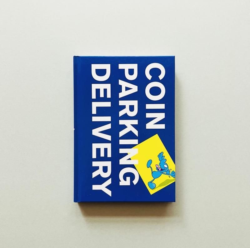 COIN PARKING DELIVERYコインパーキングデリバリー限定ブルー
