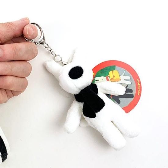 リサとガスパール リサ モノクロ キーチェーン マスコット キーホルダー