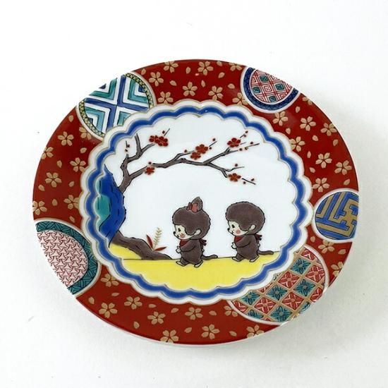 九谷庄三 彩色金蘭手 4枚 27日のみ金額 九谷庄三 彩色金蘭手 4枚 27日