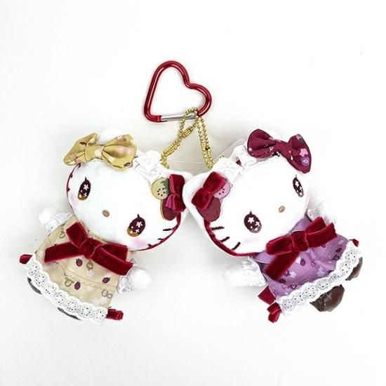 レアハローキティキティ&ミミィ&キャシー 着せ替えドールセット ぬいぐるみ