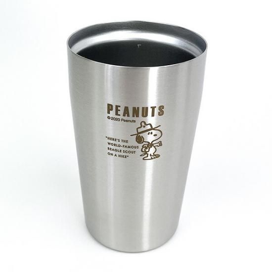スヌーピー ビーグルスカウト 真空Wステンレスタンブラー(320ml) 食器