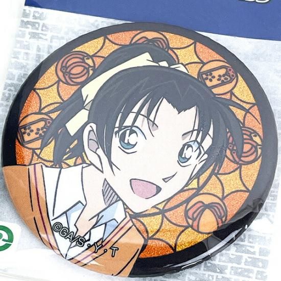 名探偵コナン 遠山和葉 グリッター缶バッジ vol.2 日本製