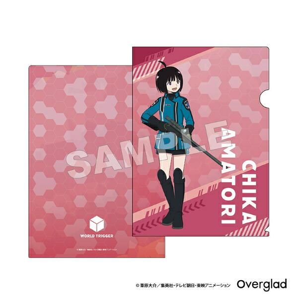 ワールドトリガー キラキラ クリアファイル チケットサイズのクリア