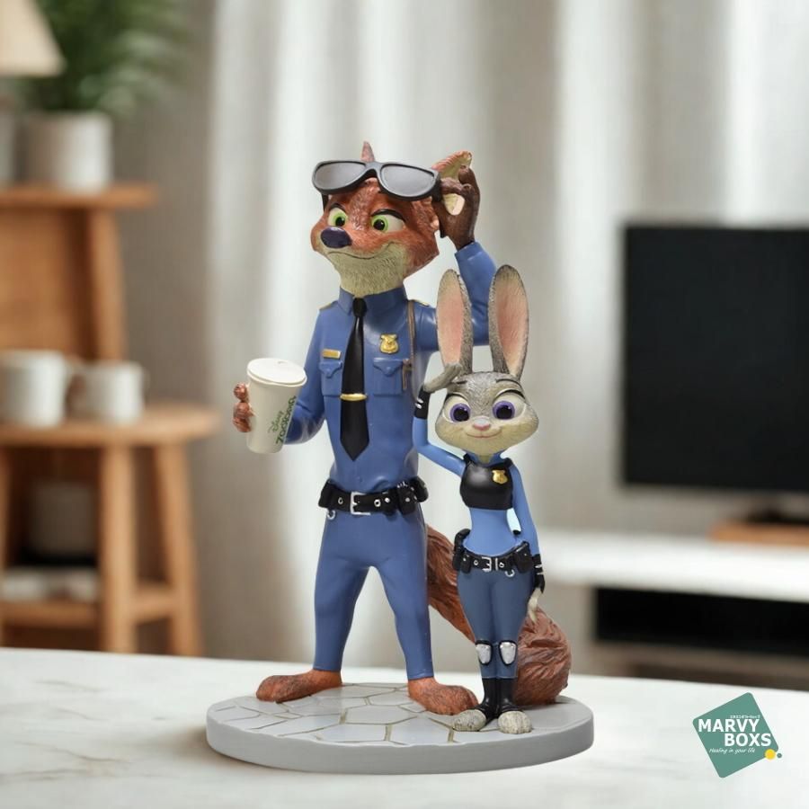 Enesco】ディズニーショーケース：ズートピア ジュディ＆ ニック ZPD