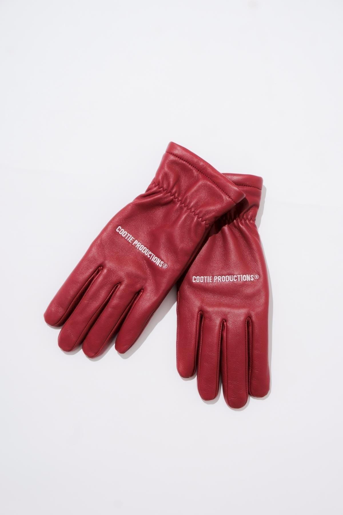 COOTIE PRODUCTIONS / Leather Glove - IMA:ZINEオンラインストア