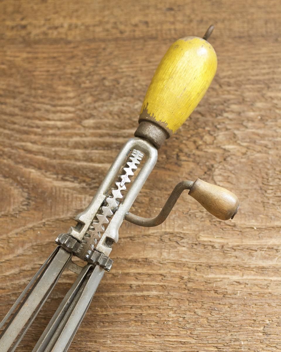 フランスアンティーク ハンドミキサー（ホイッパー）｜Antiques Knock