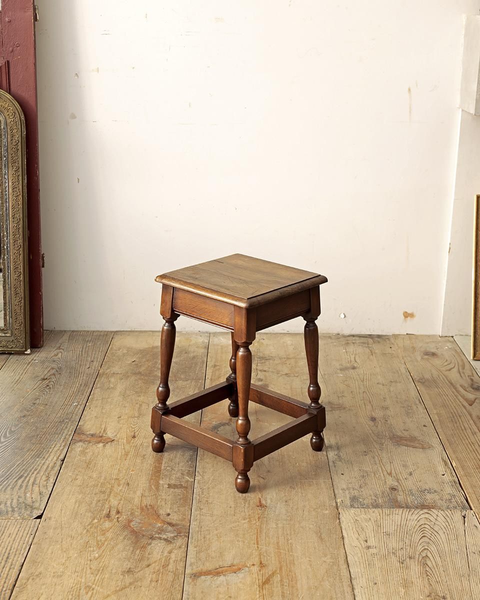 アンティーク ボビンレッグ ウッドスツール.17 | Antiques Knock