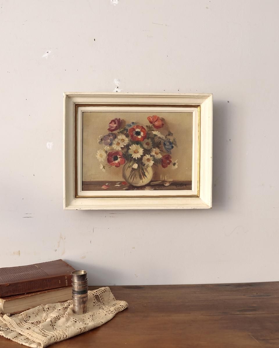 フランスアンティーク油絵