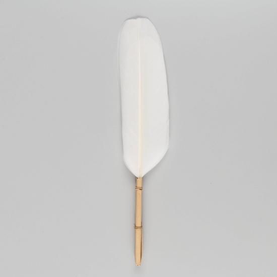 羽箒 白鳥 - 茶道具・抹茶通販 | ギャラリーきほうオンラインショップ