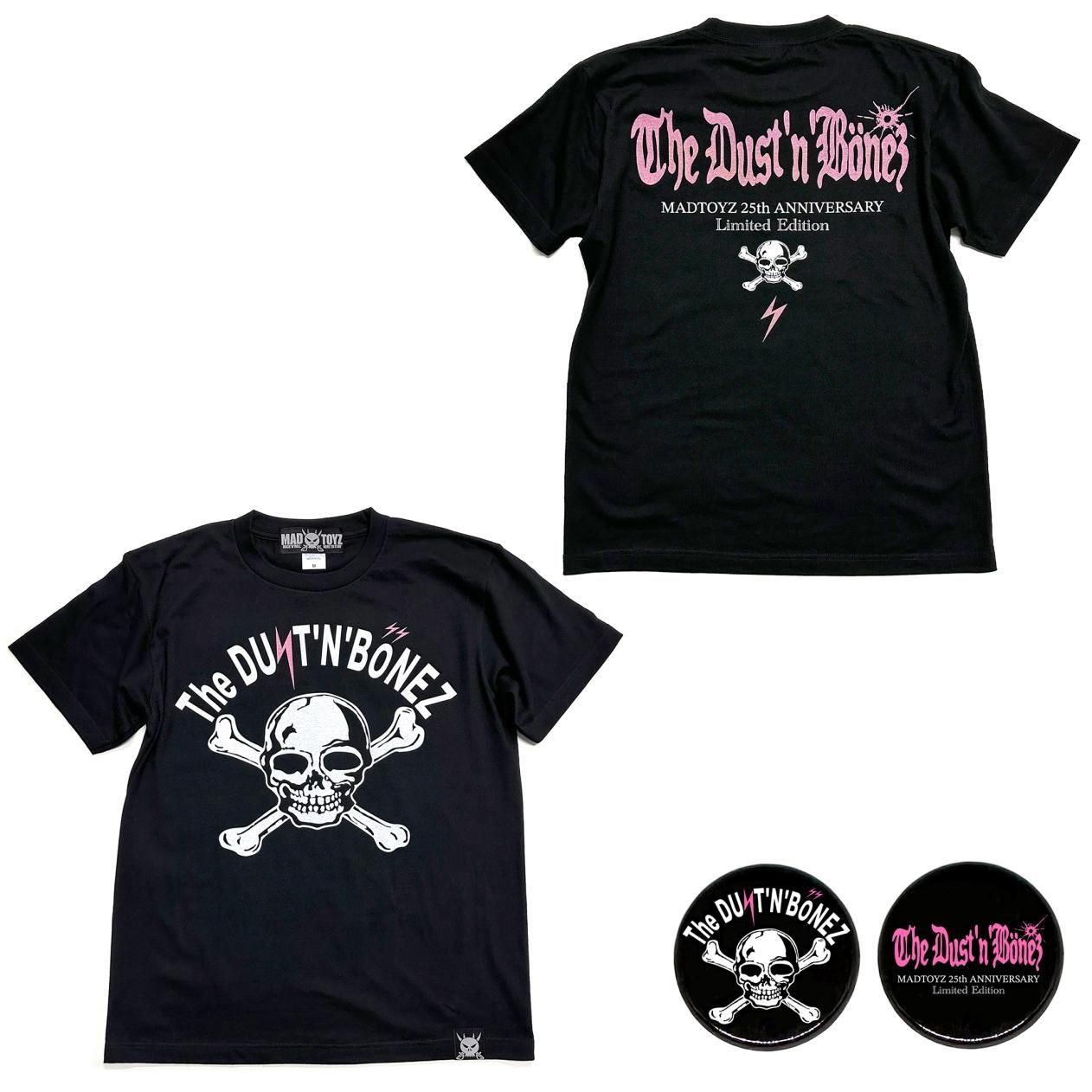 The BONEZ骸骨デザイン Tシャツ ダークブルー The BONEZ 骸骨デザイン